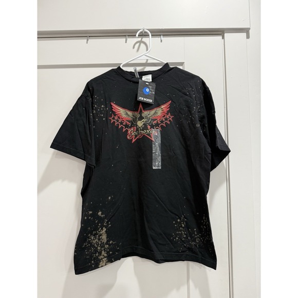 Joe Boxer Black Eagle Men's‎ Size Medium Y2K NWT Kmart Tag NOS - Picture 1 of 7